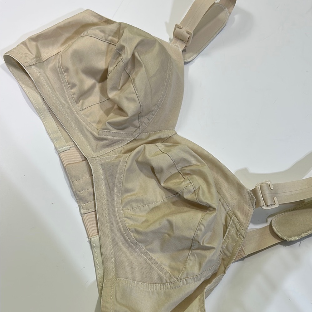 Cream T-Shirt Bra with Molded Cups and Adjustable Straps - Picture 16 of 16
